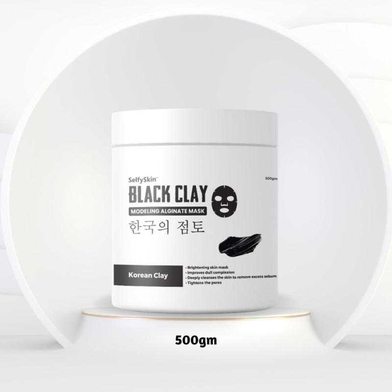 Black Clay Alginate Mask