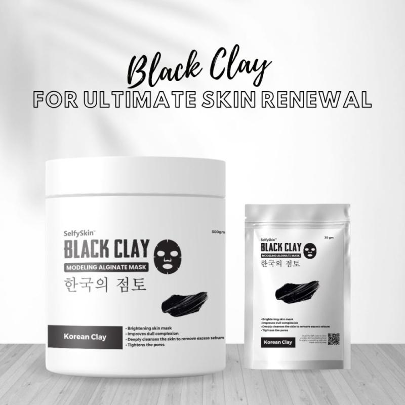 Black Clay Alginate Mask