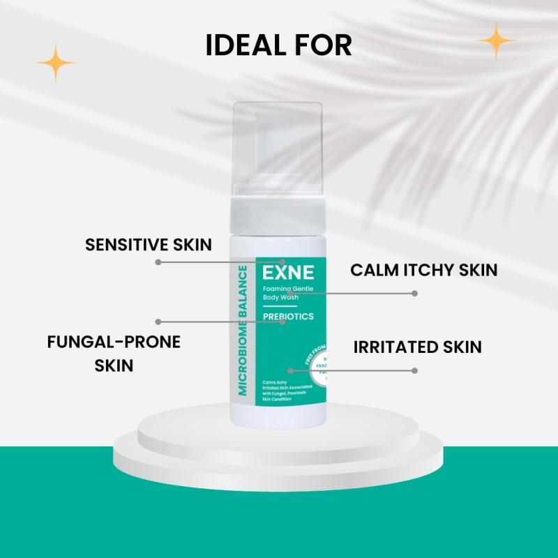 EXNE Foaming Gentle Body Wash ??? Prebiotics