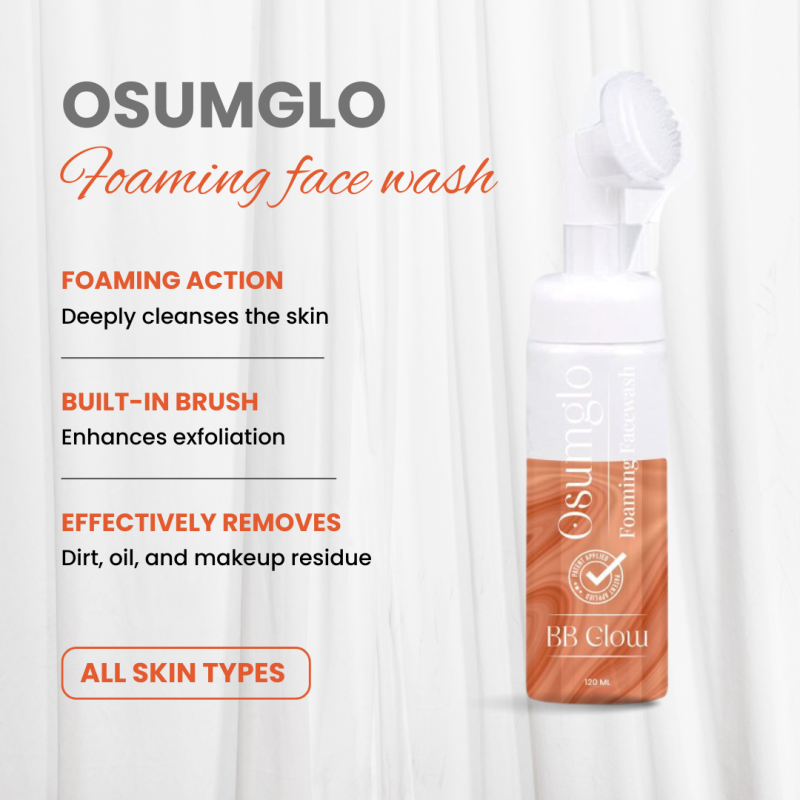 Osumglo Foaming Face Wash
